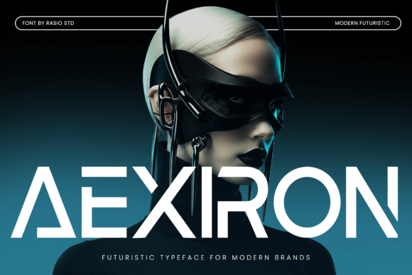 Aexiron: Evaluating a Futuristic Display Typeface for Modern Branding