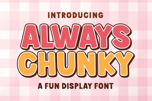 Always Chunky: A Practical Review of Retro-Inspired Display Typography