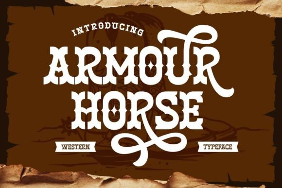 Armour Horse: Integrating Authentic Western Typography into Modern Design Workflows