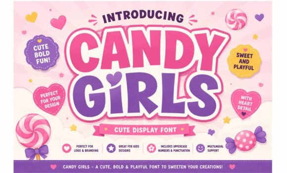 Candy Girls Font: Sweet Design for Playful Projects