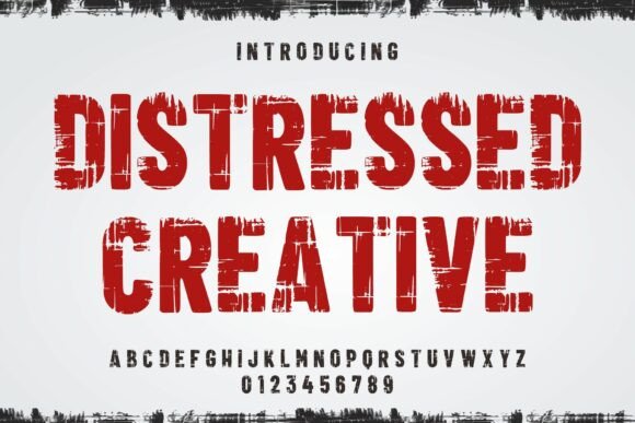 Distressed Creative: Mastering Rugged Typography in Modern Design