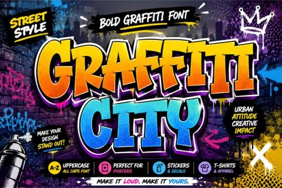 Graffiti City: Bringing Bold Street Energy to Modern Design Projects