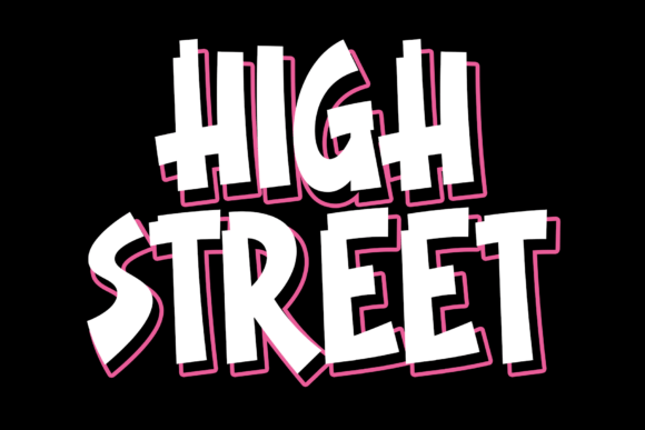 High Street Font: Elegant Script for Modern Design