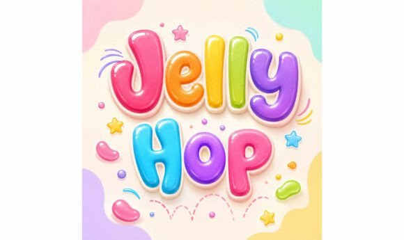 Jelly Hop: Integrating Playful Display Typography into Professional Design Workflows