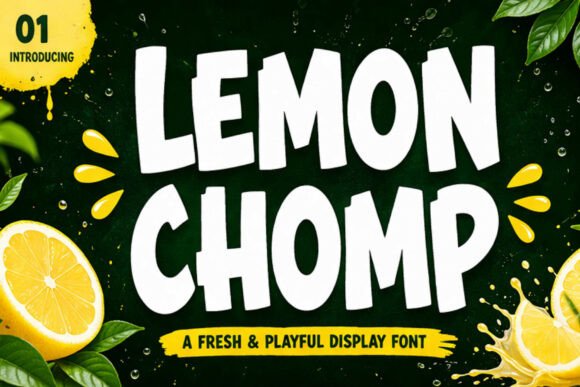 Lemon Chomp: A Practical Guide to Using This Zesty Display Font