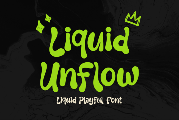 Liquid Unflow: Strategic Application of Expressive Display Typography