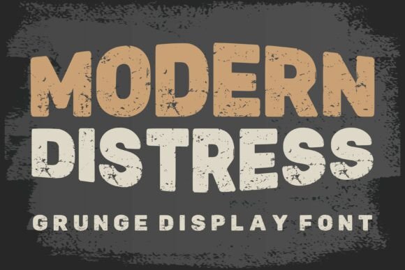 Modern Distress: Leveraging Authentic Grunge Typography in Contemporary Visual Design