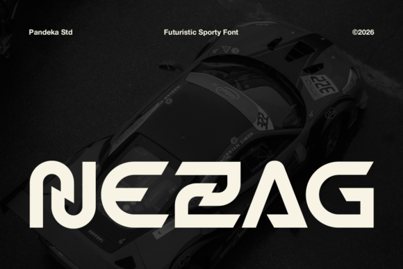 Nezag: Engineering Visual Velocity in Modern Display Typography