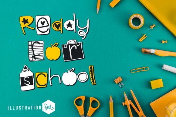 Ready for School: Interactive Display Typography