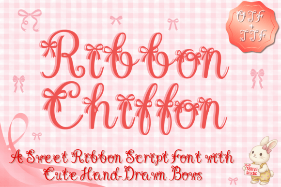 Ribbon Chiffon: Mastering the Coquette Bow Script Font for Modern Crafting