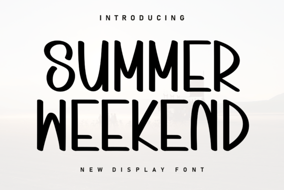 Summer Weekend Font: Add Cozy Charm to Designs