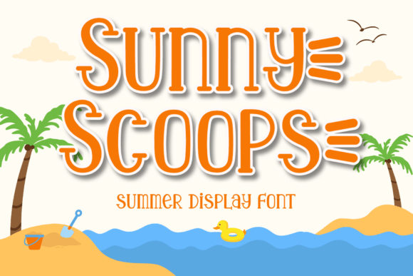 Sunny Scoops: Bringing Summer Charm and Playful Energy to Your Designs