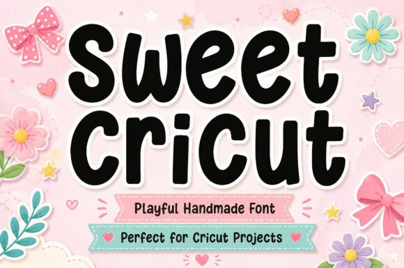 Sweet Cricut: A Playful Handmade Font for Makers and Creative Entrepreneurs
