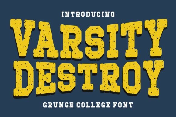 Varsity Destroy: Merging Athletic Tradition with Modern Grunge Aesthetics