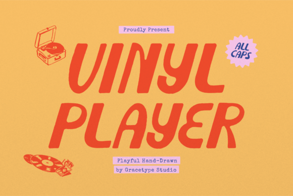 Vinyl Player: A Practical Evaluation of Retro Display Typography