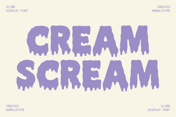 Why Cream Scream Represents the Next Evolution in Seasonal Display Typography